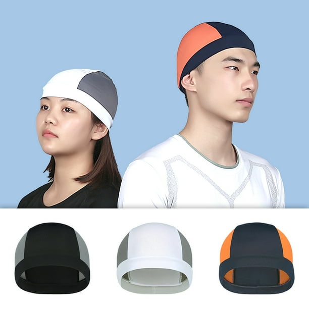 Cooling Skull Cap Helmet Liner Running Cycling Sweat Wicking Head Beanie Hats US